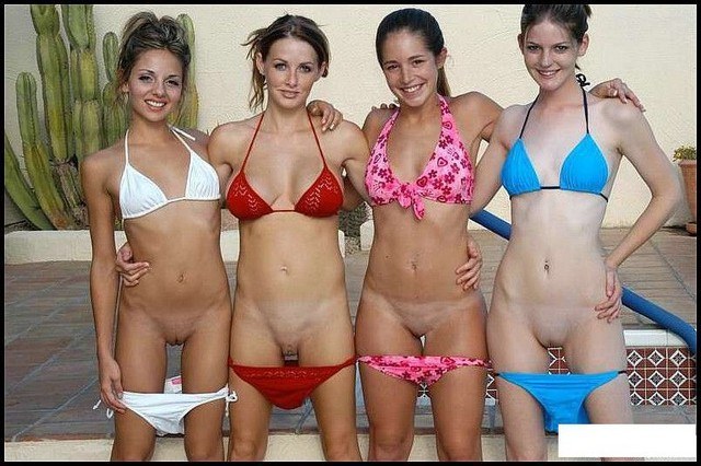 Group panties down — 15