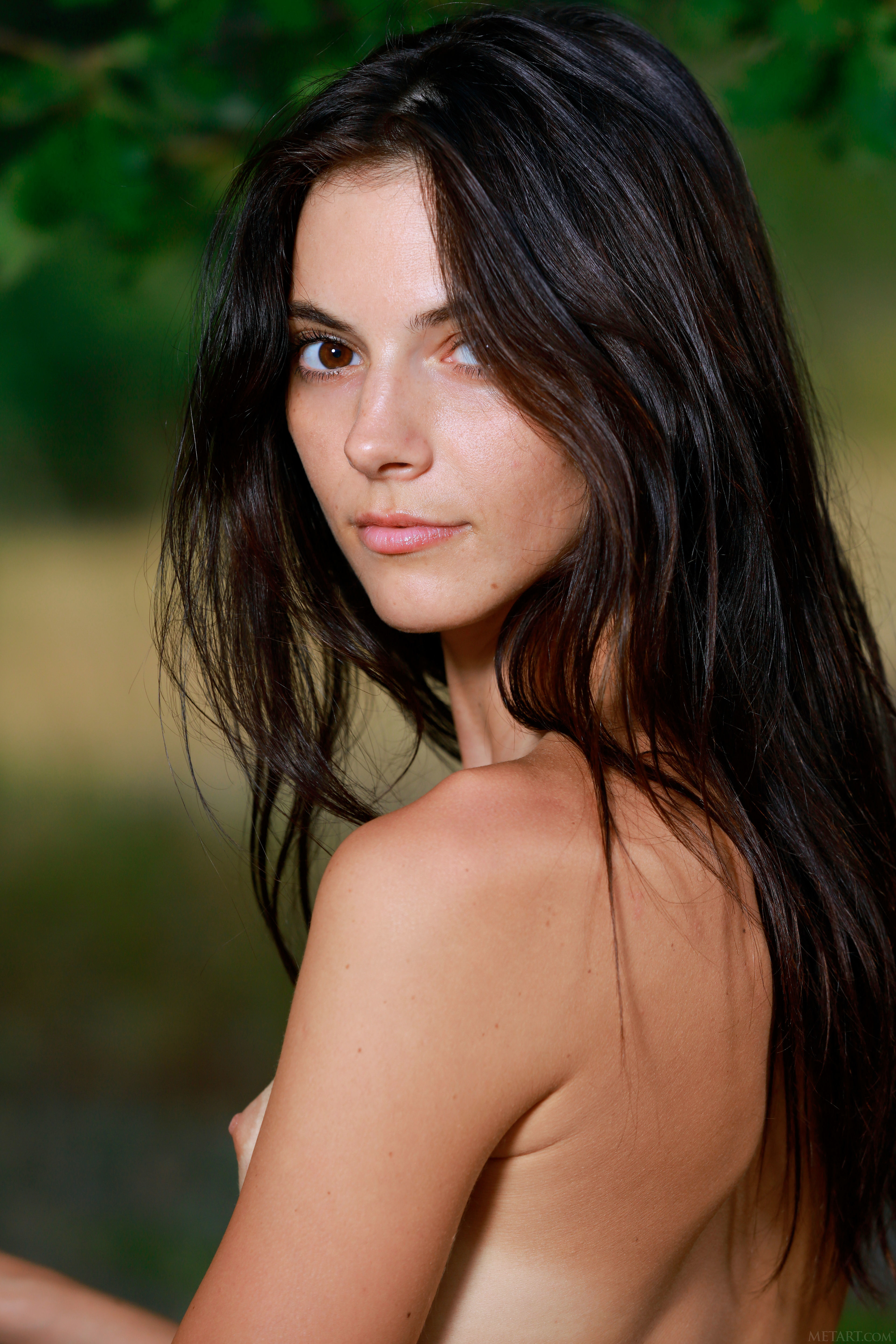 Aleksandrina - Brunette in denim — 24