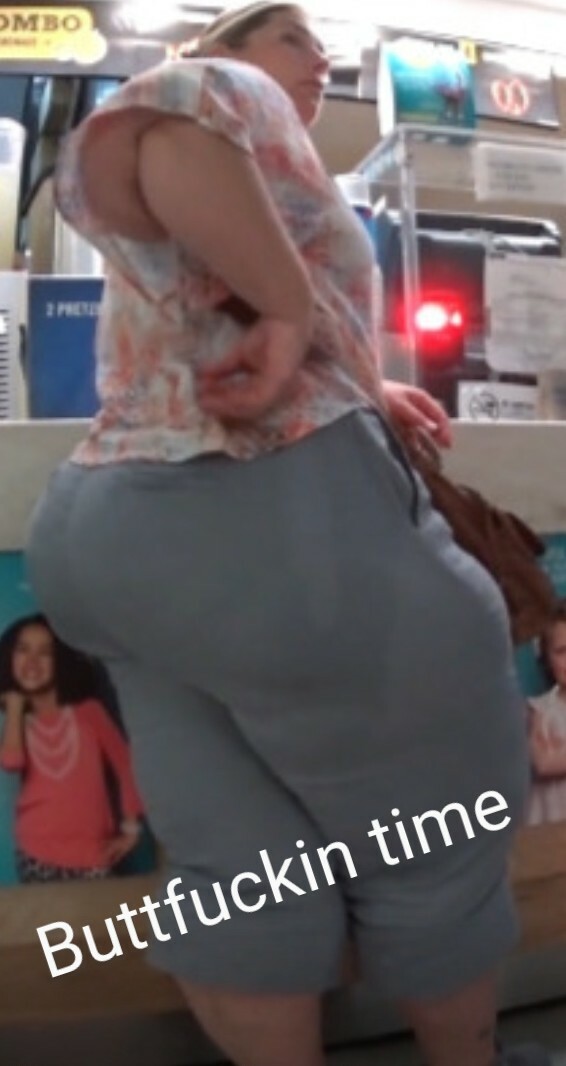 Big heavy fat ass buttcheeks for daily shitpackin — 5
